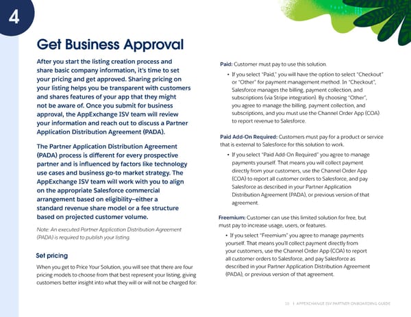 AppExchange ISV Onboarding Guide - Page 10