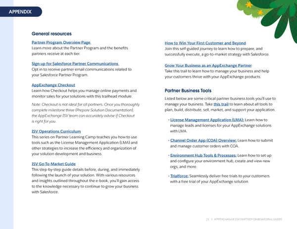 AppExchange ISV Onboarding Guide - Page 15